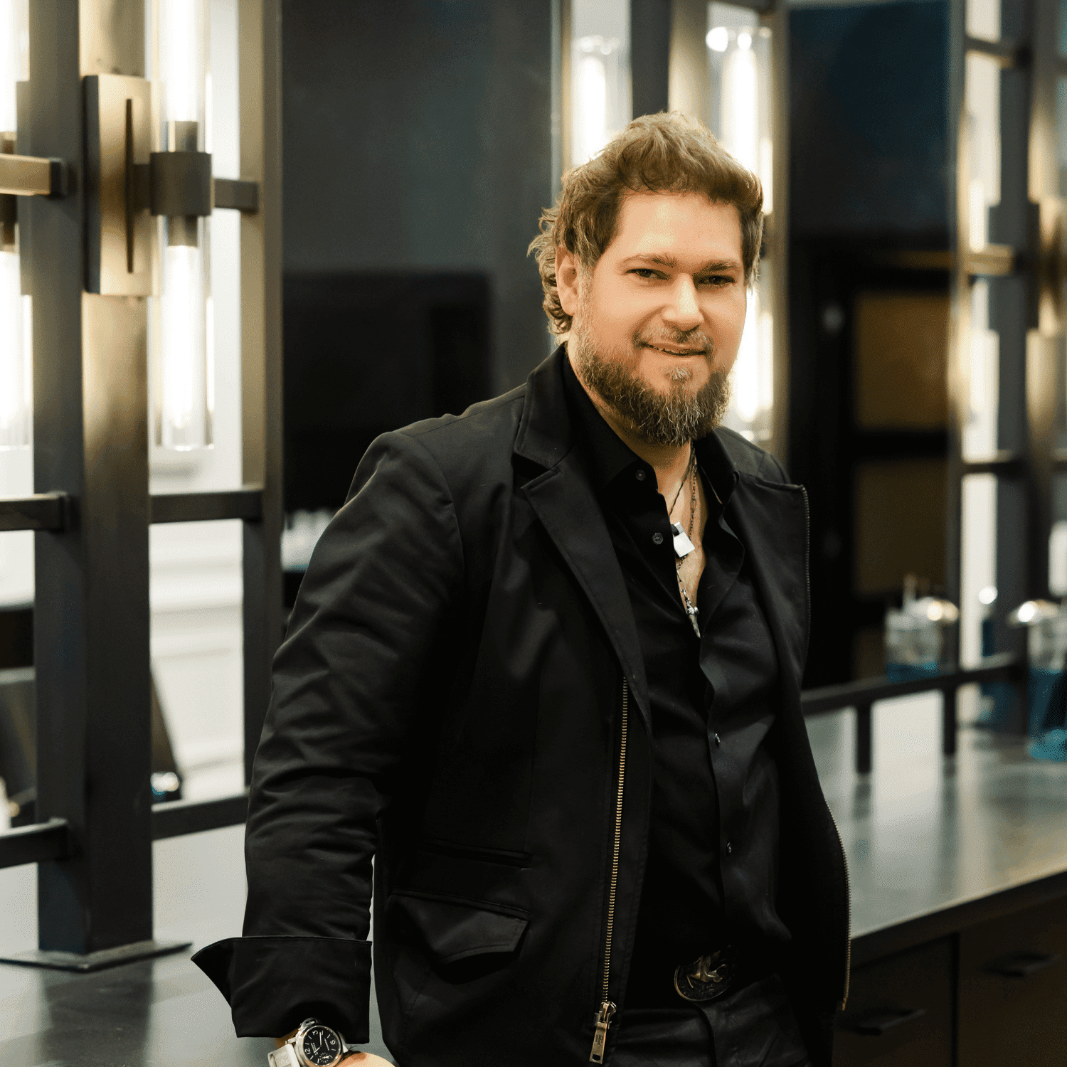 Portrait of Doug, a professional stylist at Avanté Salon & Spa, showcasing their expertise and style.